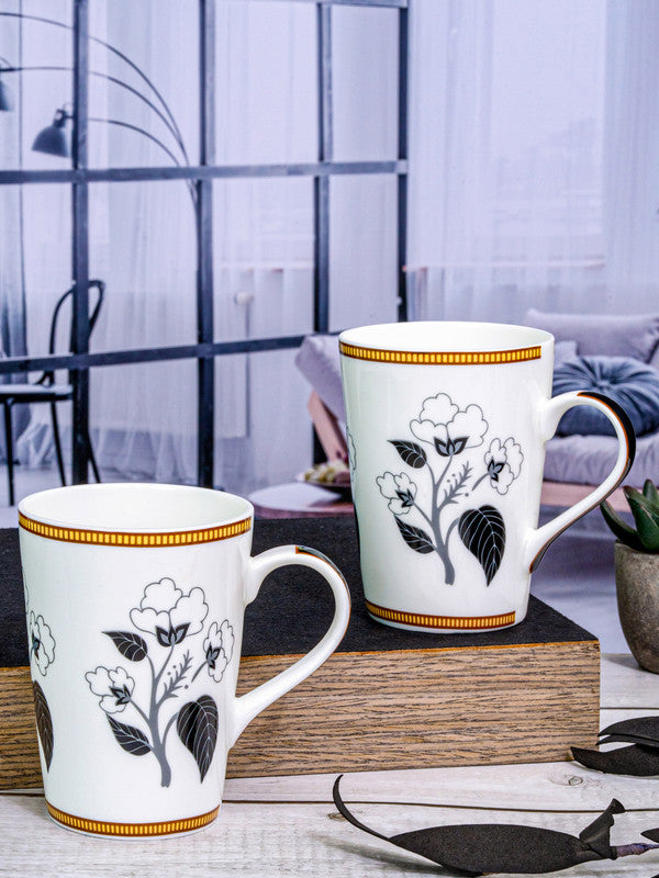 Bone China Tea/Coffee Large Mug Set of 2pcs – GOOD HOMES