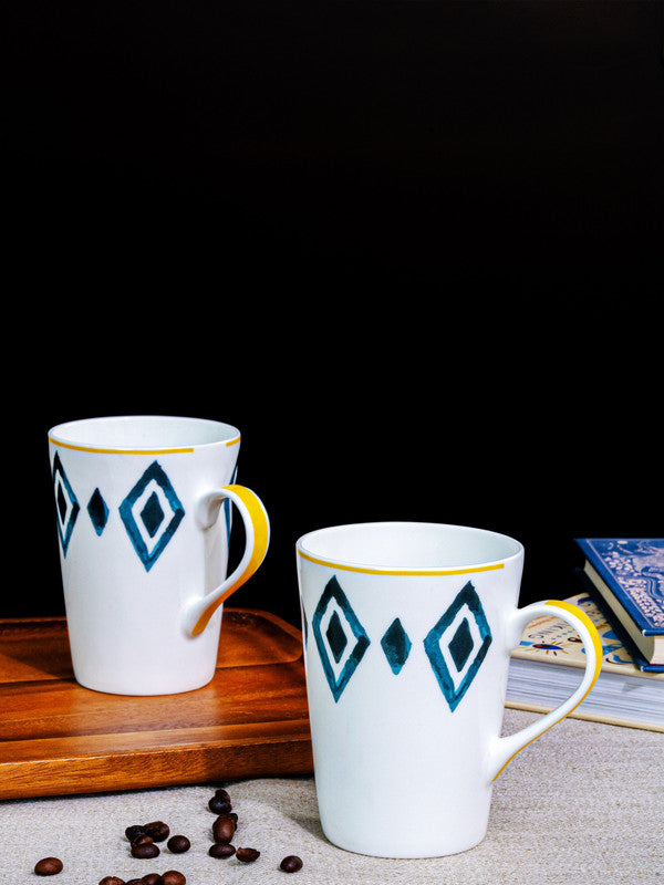 Bone China Tea/Coffee Large Mug Set of 2pcs – GOOD HOMES