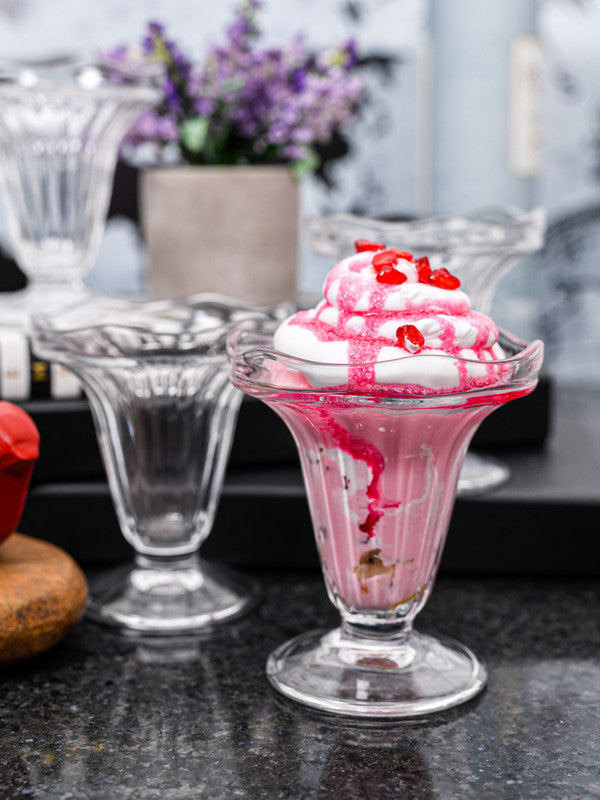 Glass Ice Cream Cup (Set of 4pcs)1