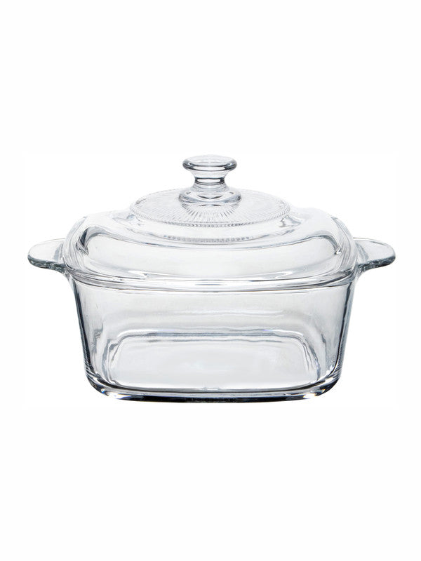Indiamart Glass Baking Dish Round Glass Casserole Quart Round