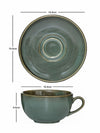Ceramics Tea/Coffee Cup & Saucer set (Set of 4pcs Cup & 4pcs Saucer)