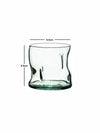 Pasabahce Amorf Whisky Color Glass (Set of 4pcs)