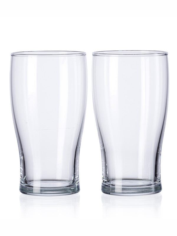 Pasabahce Tulipe Beer/ Water/ Juice Glass Pilsner 475 ml 2 Pcs Set Clear