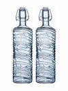 Daisy Color Glass Bottle Set of 2pcs