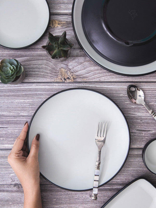 Servewell Double Toned Round Dinner Plate (Set of 6pcs) Cm