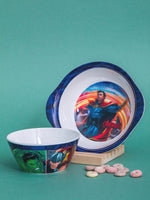 1 pc Bowl With Handle and 1 pc Cone Bowl Set 2 pc - Avengers