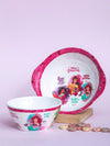 1 pc Bowl With Handle and 1 pc Cone Bowl Set 2 pc - Princess
