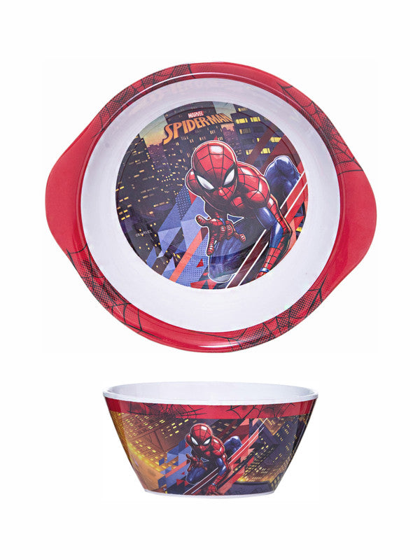 1 pc Bowl With Handle and 1 pc Cone Bowl Set 2 pc - Spiderman