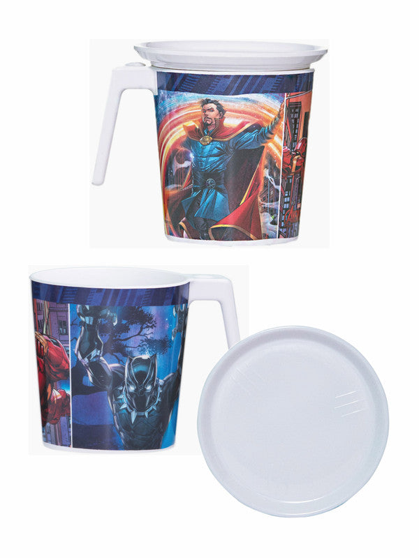 1 pc Laura Mug Large and 1 pc Luna Coaster White Set 2 pc - Avengers