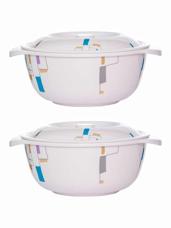 Servewell Serving Casserole with Lid Set 2 + 2 pc Rnd 19 cm - Cityscape