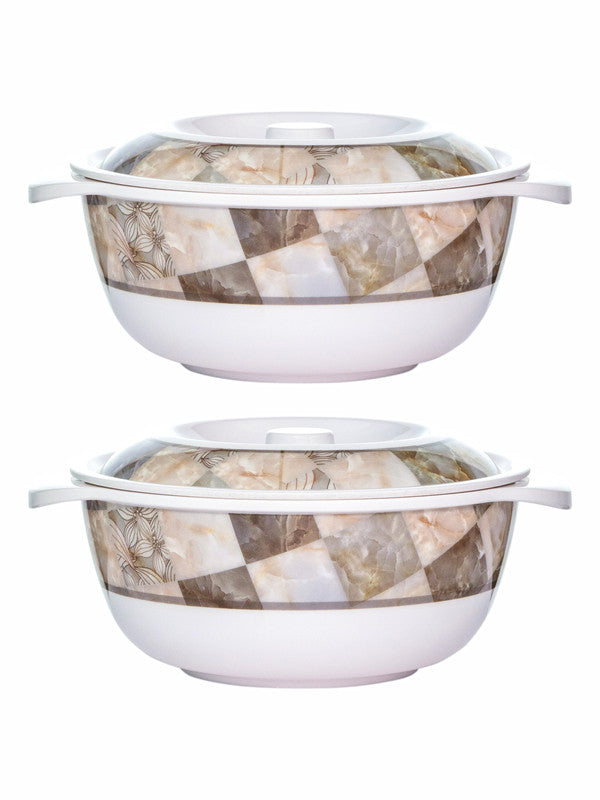 Servewell Serving Casserole with Lid Set 2 + 2 pc Rnd 19 cm - Supermus