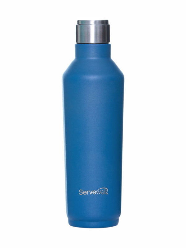 Servewell 1 pc Alaska - SS Single Wall Bottle 820 ml - Imperial Blue