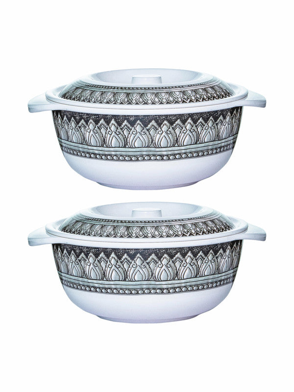 Servewell Serving Casserole with Lid Set 2 + 2 pc Urmi 19 cm - Antique