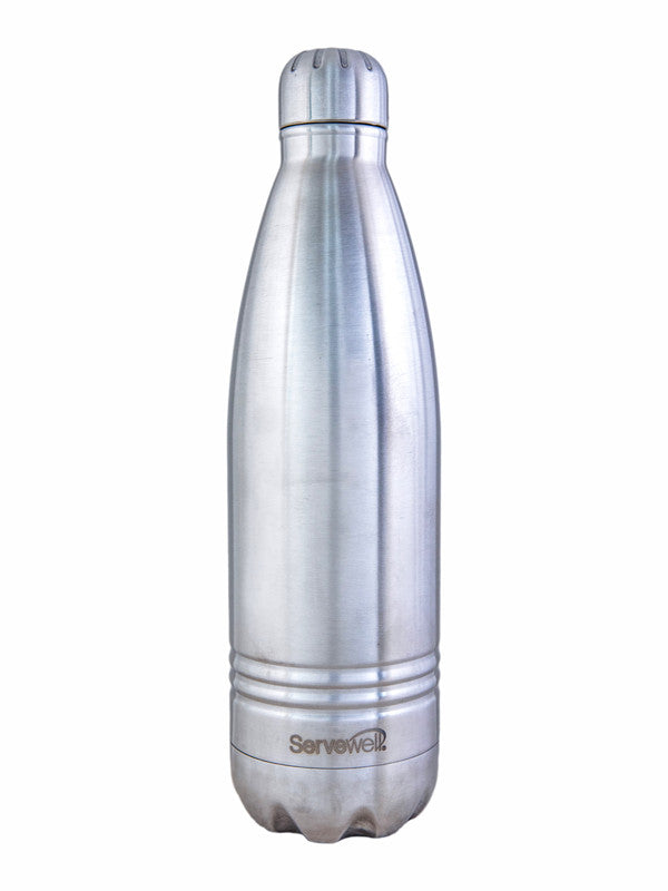 Servewell 1 pc Indus - SS Vacuum Bottle 1000 ml - Steel