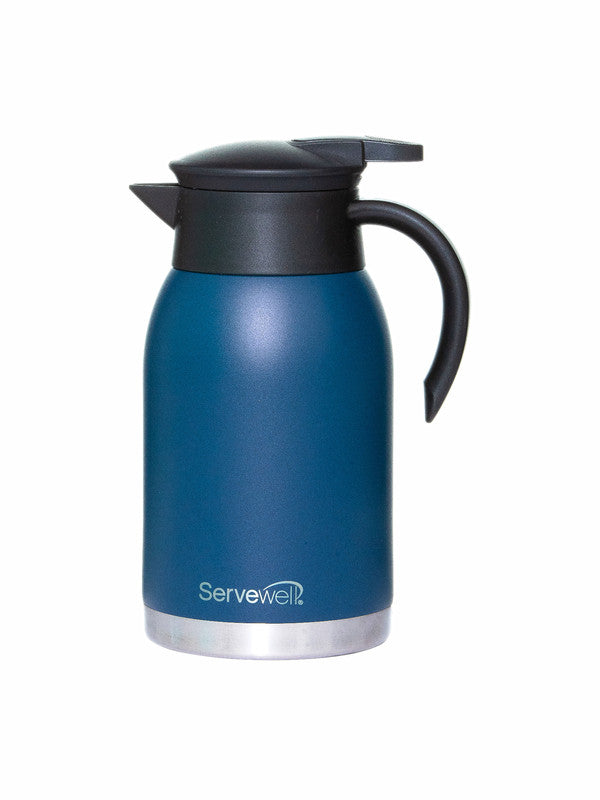 Servewell 1 pc Heron SS Vacuum Jug 1000 ml - Navy Blue