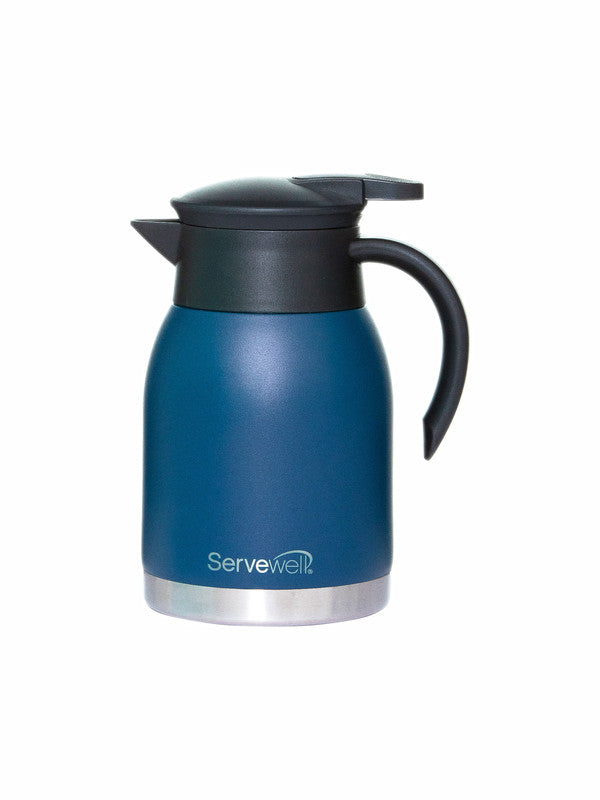 Servewell 1 pc Heron SS Vacuum Jug 750 ml - Navy Blue