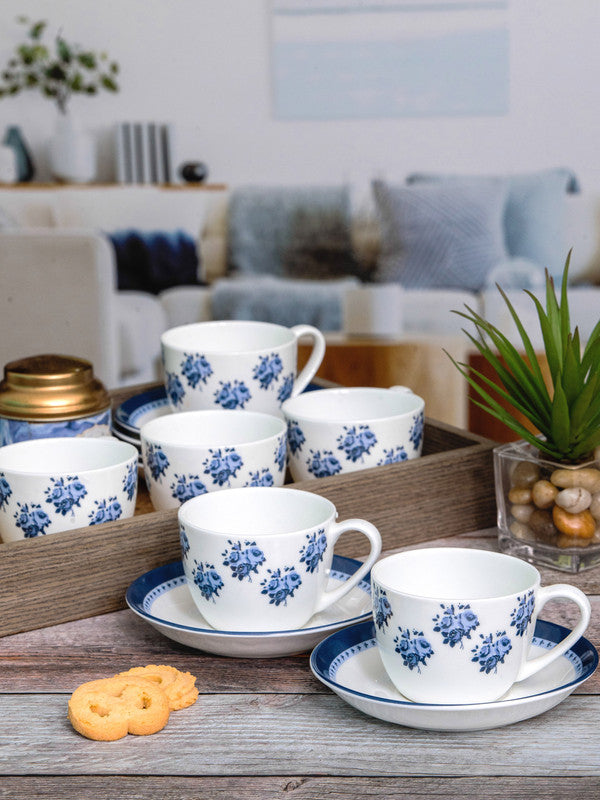 Bone China Tea/Coffee pcs Cup and 6pcs Saucer