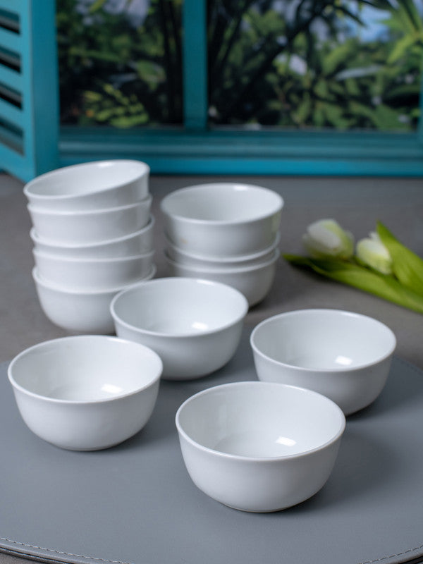 Bone China Serving Bowls (Set of 12 pcs) – GOOD HOMES