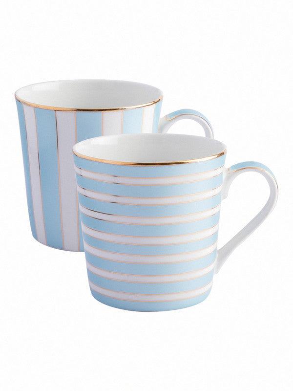 Bone China Tea Cups/Coffee Mugs (Set of 2 pcs)