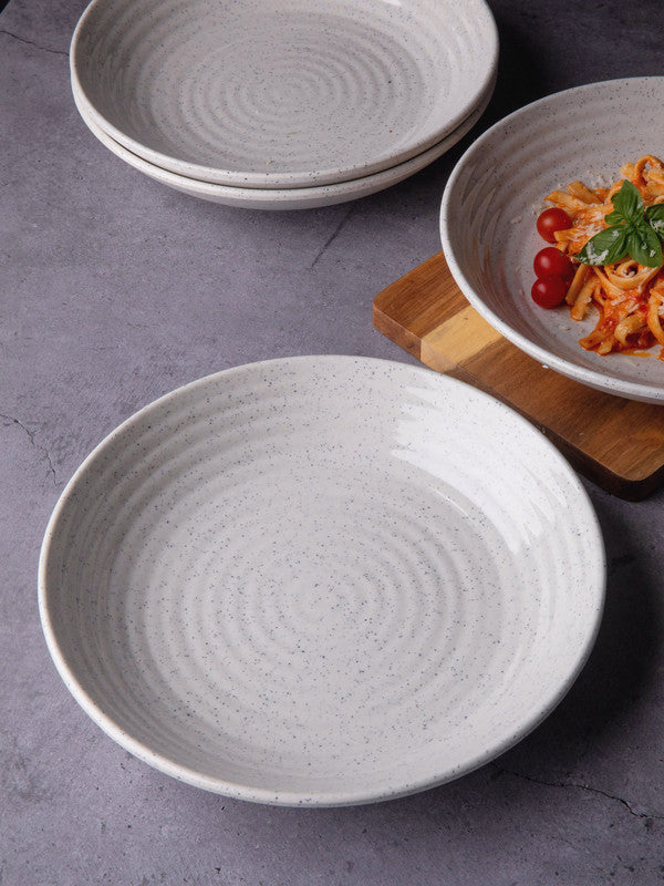 Pure Melamine Pasta Plate (Set of 4pc) – GOOD HOMES