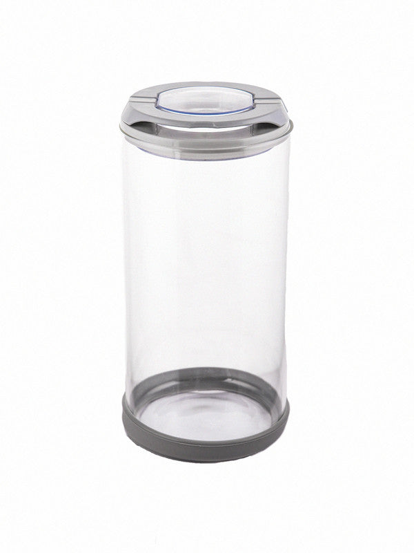 Flip Lock-tight borosilicate Glass Storage Jar Set (Set of 2pcs)