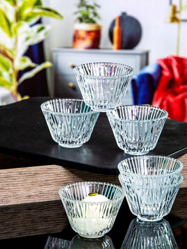 Goodhomes Small Glass Bowl (Set of 6pcs) – GOOD HOMES