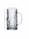 Goodhomes Glass Beer Mug (Set of 2pcs)