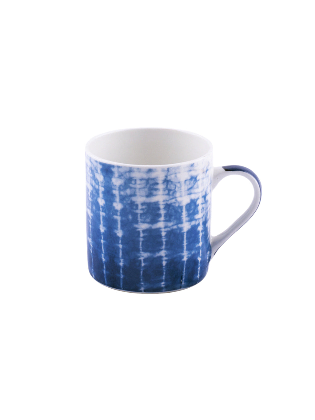 Goodhomes Bone China Tea Cups/Coffee Mugs With Indigo Print (Set Of 6 Mugs)