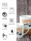 Goodhomes Fine Bone China Large Tea/Coffee Mug (Set of 2pcs)