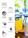 Glass Tumbler Set of 6pcs