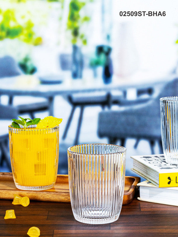 Glass Tumbler Set of 6pcs