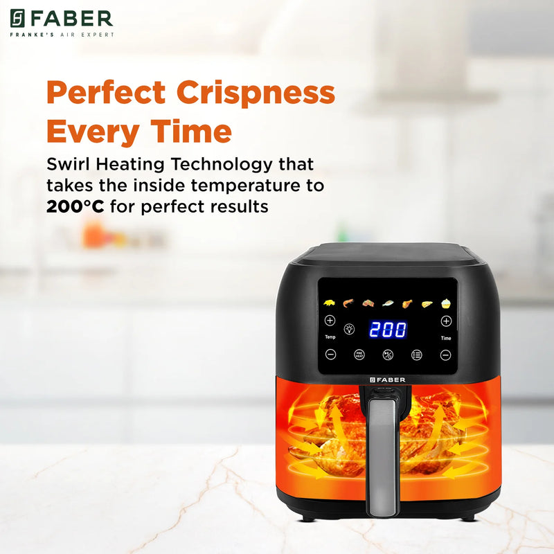 FRANKE AIR FRYER 8L DIGITAL SCREEN (FAF 8L VW DF BK)