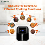 FRANKE AIR FRYER 8L DIGITAL SCREEN (FAF 8L VW DF BK)