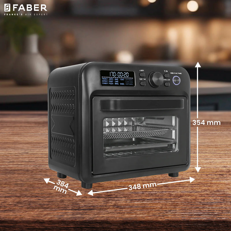 FRANKE AIRFRYER OVEN DIGITAL OVEN FAO 20L BK 15DF