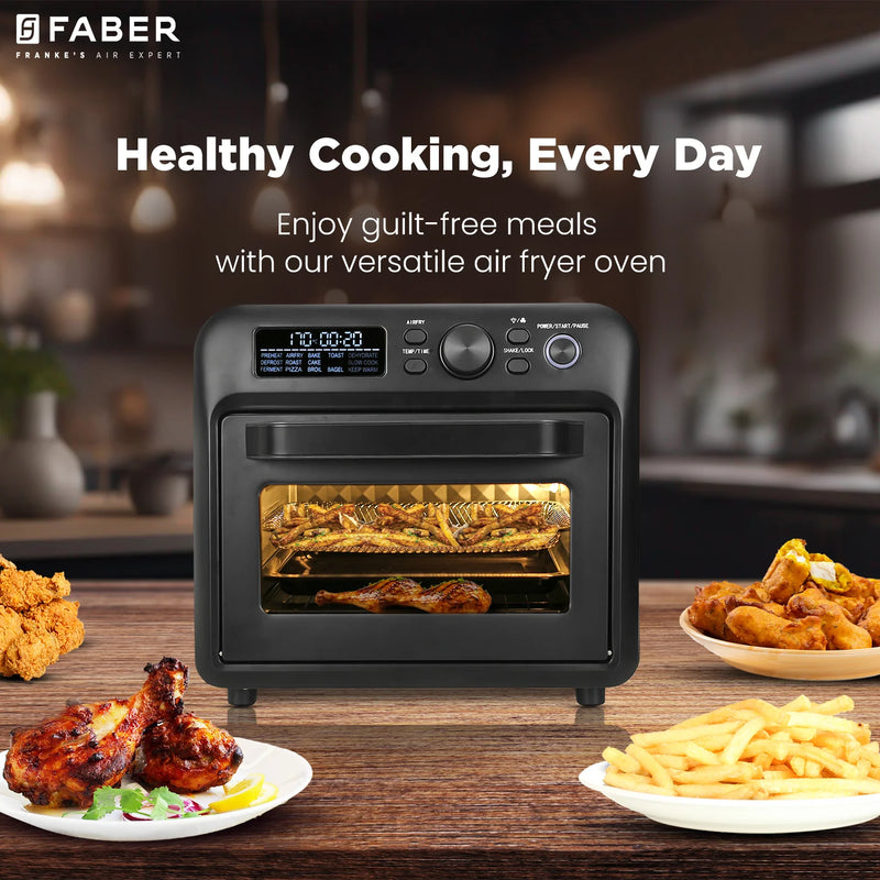 FRANKE AIRFRYER OVEN DIGITAL OVEN FAO 20L BK 15DF