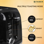 FRANKE ELECTRIC POP UP TOASTER FT 950W DLX BK