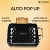 FRANKE ELECTRIC POP UP TOASTER FT 950W DLX BK
