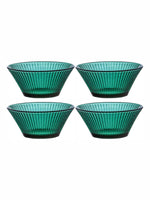Color Glass Serving Bowl Set of 6pcs