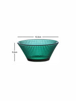 Color Glass Serving Bowl Set of 6pcs