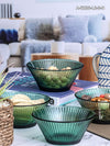 Color Glass Serving Bowl Set of 6pcs