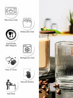 Glass Juice Tumbler Set of 6pcs