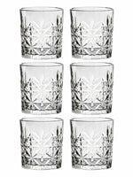 Clear Glass Tumbler Set of 6pcs