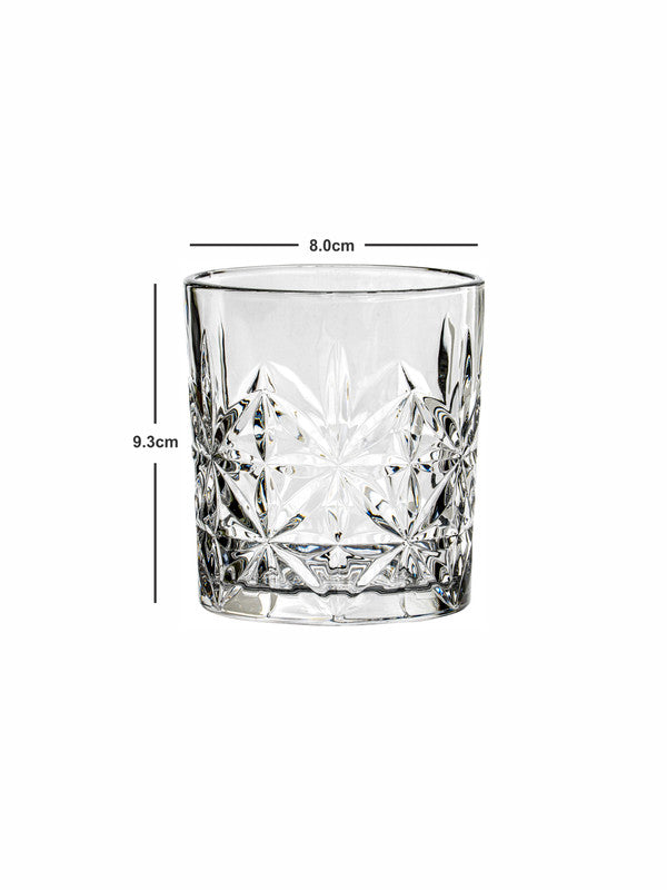 Clear Glass Tumbler Set of 6pcs