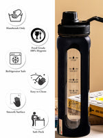 Glass Bottle with Sipper