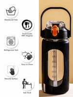 Glass Bottle with Sipper