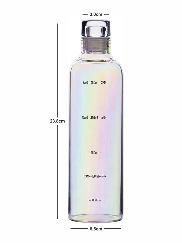 Borosilicate Glass Bottle with Lid