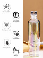 Borosilicate Glass Bottle with Lid