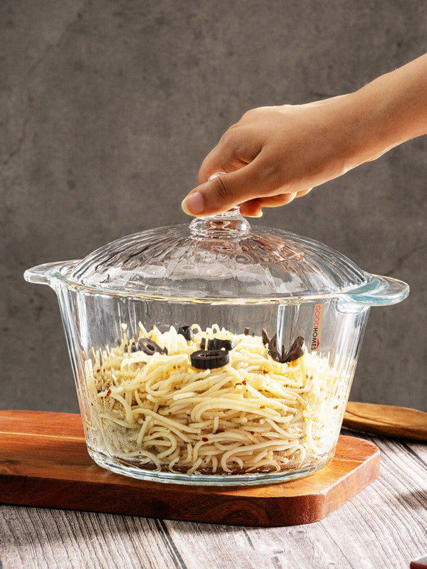 Glass Casserole with Lid