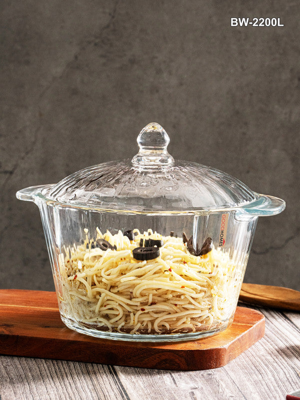 Glass Casserole with Lid