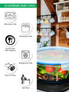 Glass 2 pcs Airtight Storage Container set